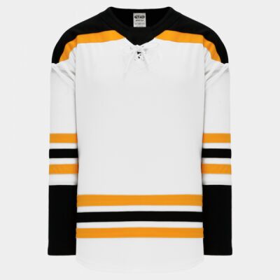 BOSTON WHITE 2017 CUSTOM HOCKEY JERSEY  Thumbnail