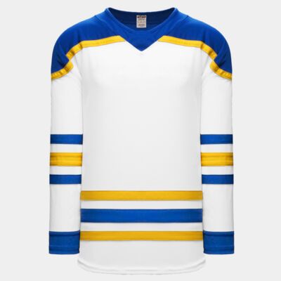 BUFFALO WHITE CUSTOM HOCKEY JERSEY  Thumbnail