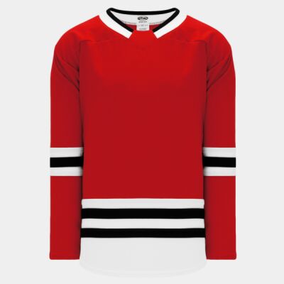 CHICAGO 2017 RED CUSTOM HOCKEY JERSEY  Thumbnail