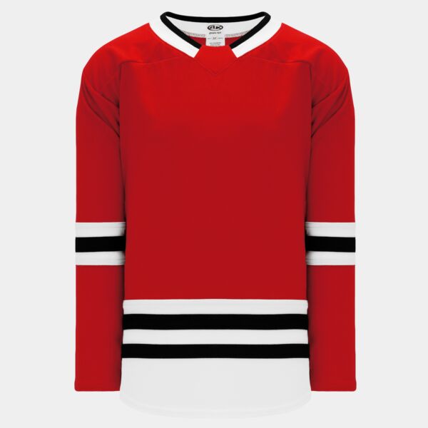 CHICAGO 2017 RED CUSTOM HOCKEY JERSEY  Thumbnail