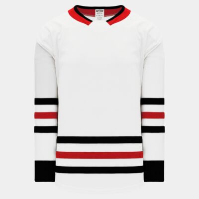 CHICAGO 2017 WHITE CUSTOM HOCKEY JERSEY  Thumbnail