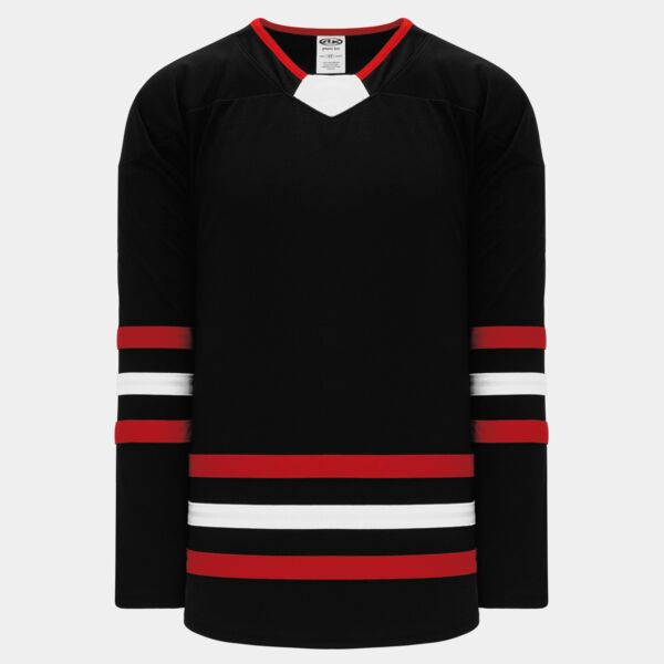 CHICAGO 3RD BLACK CUSTOM HOCKEY JERSEY  Thumbnail