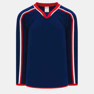 COLUMBUS 2010 NAVY CUSTOM HOCKEY JERSEY  Thumbnail