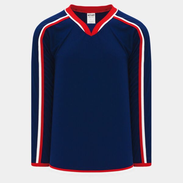 COLUMBUS 2010 NAVY CUSTOM HOCKEY JERSEY  Thumbnail