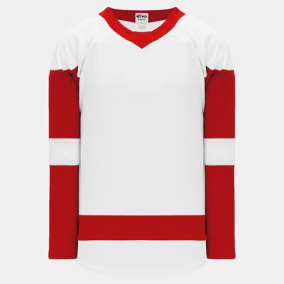 DETROIT 2017 WHITE CUSTOM HOCKEY JERSEY  Thumbnail