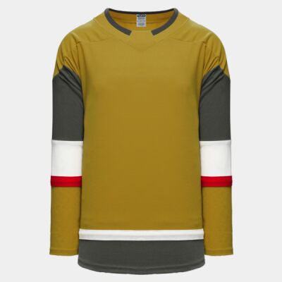 AK LAS VEGAS 2021 3RD GOLD CUSTOM HOCKEY JERSEY  Thumbnail