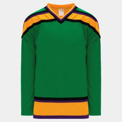 AK THE MIGHTY DUCKS GREEN CUSTOM HOCKEY JERSEY  Thumbnail