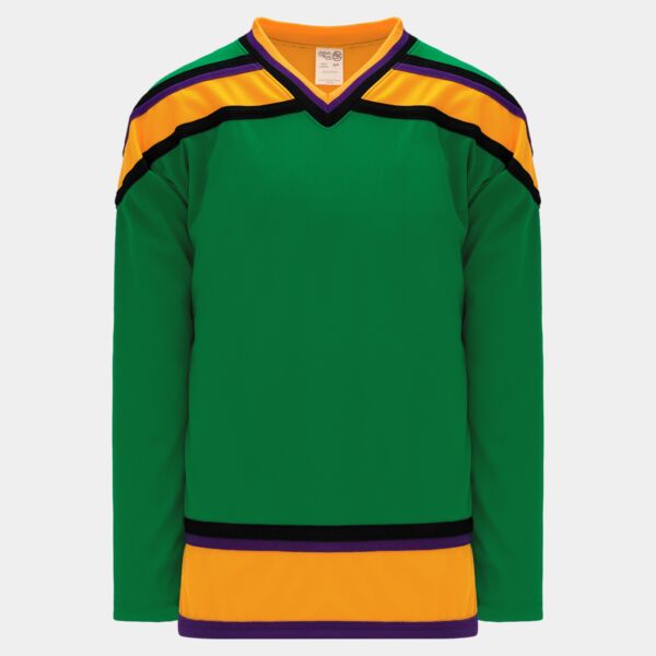 AK THE MIGHTY DUCKS GREEN CUSTOM HOCKEY JERSEY  Thumbnail