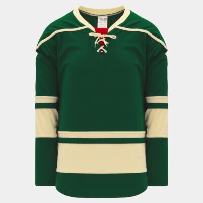 AK MINNESOTA 2009 3RD GREEN CUSTOM HOCKEY JERSEY  Thumbnail