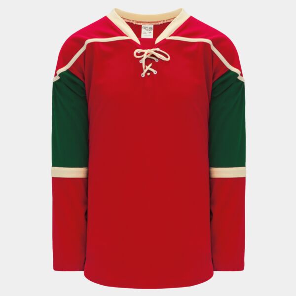 AK MINNESOTA 2007 RED CUSTOM HOCKEY JERSEY  Thumbnail