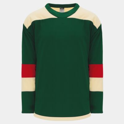 AK MINNESOTA 2016 STADIUM SERIES GREEN CUSTOM HOCKEY JERSEY  Thumbnail