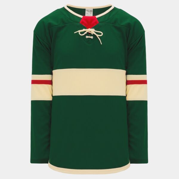 AK MINNESOTA 2017 DARK GREEN CUSTOM HOCKEY JERSEY  Thumbnail