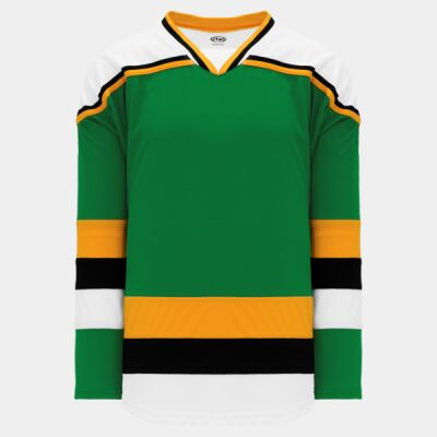 AK MINNESOTA 1988 KELLY GREEN CUSTOM HOCKEY JERSEY  Thumbnail