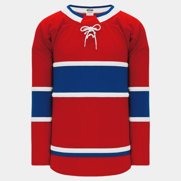 AK MONTREAL 2017 RED CUSTOM HOCKEY JERSEY  Thumbnail