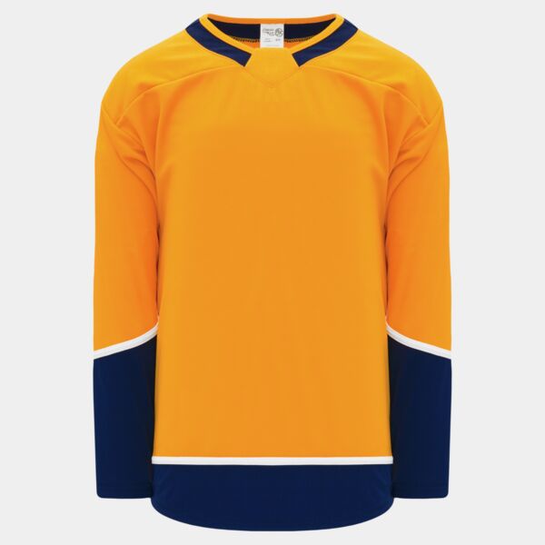AK NASHVILLE 2017 GOLD CUSTOM HOCKEY JERSEY  Thumbnail