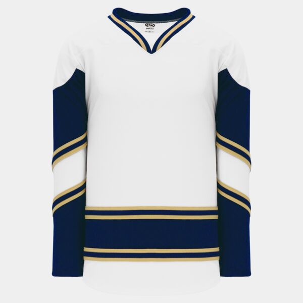 AK NOTRE DAME WHITE CUSTOM HOCKEY JERSEY  Thumbnail