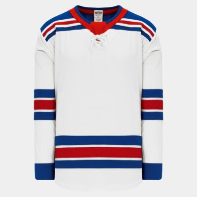 AK NEW YORK RANGERS 2017 WHITE CUSTOM HOCKEY JERSEY  Thumbnail