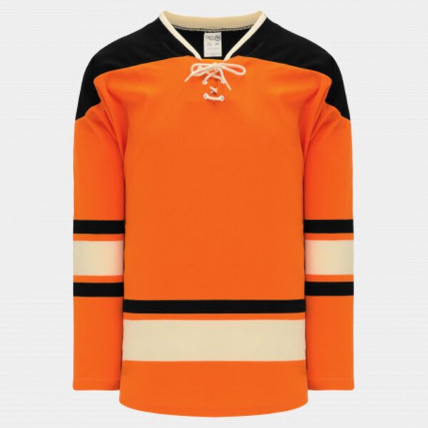 AK PHILADEPHIA WINTER CLASSIC ORANGE CUSTOM HOCKEY JERSEY  Thumbnail