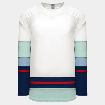 AK SEATTLE 2021 WHITE CUSTOM HOCKEY JERSEY  Thumbnail