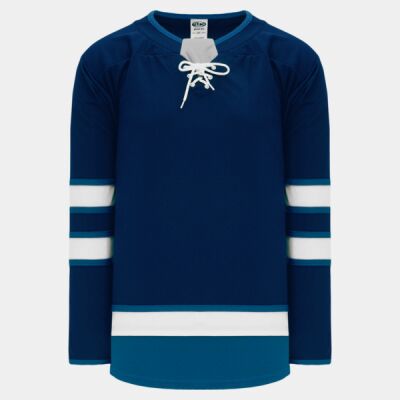AK WINNNIPEG 2017 NAVY CUSTOM HOCKEY JERSEY  Thumbnail