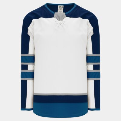 AK WINNNIPEG 2017 WHITE CUSTOM HOCKEY JERSEY  Thumbnail
