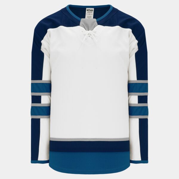 AK WINNNIPEG 2017 WHITE CUSTOM HOCKEY JERSEY  Thumbnail