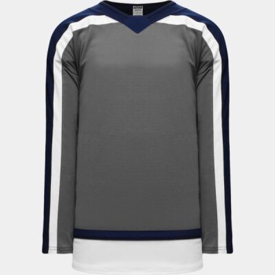 AK WINNNIPEG 2021 REVERSE RETRO CHARCOAL CUSTOM HOCKEY JERSEY  Thumbnail