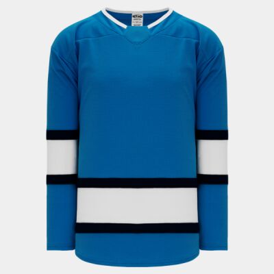AK WINNNIPEG 2018 3RD PRO BLUE CUSTOM HOCKEY JERSEY  Thumbnail