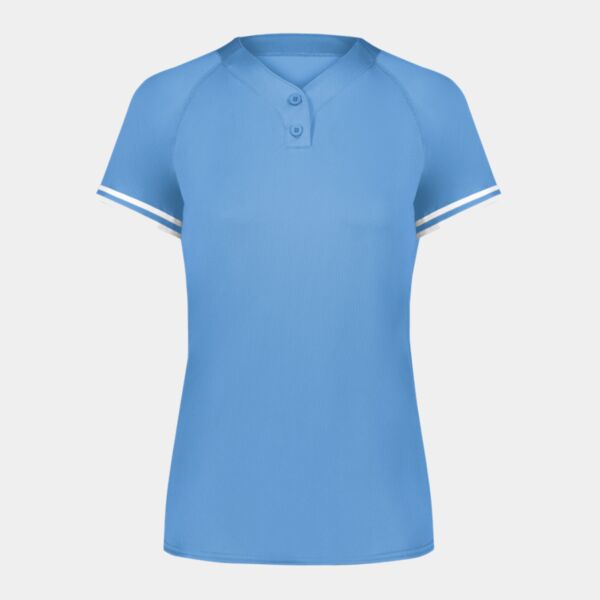 Ladies Cutter+ Henley Softball Jersey Thumbnail