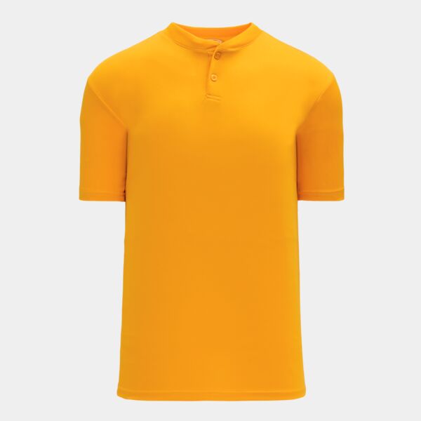 Attain Wicking Two-Button Baseball Jersey Thumbnail