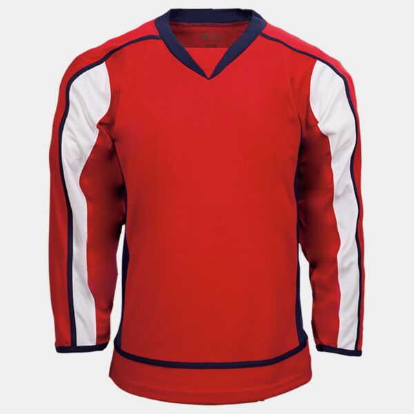 WASHINGTON 2008 RED CUSTOM HOCKEY JERSEY  Thumbnail