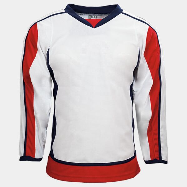 WASHINGTON 2008 WHITE CUSTOM HOCKEY JERSEY  Thumbnail